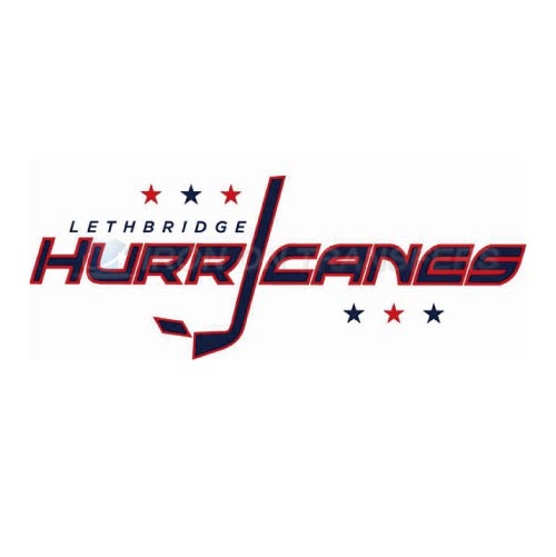 Lethbridge Hurricanes Iron-on Stickers (Heat Transfers)NO.7516